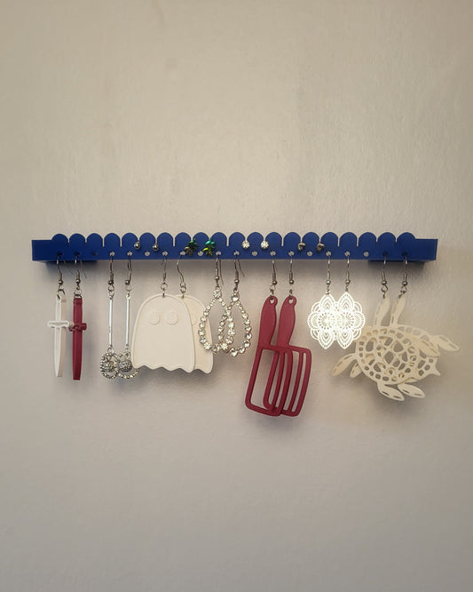 Wall Mounted Earring Holder - Easy Stud Access